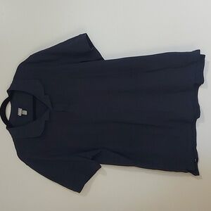 XL BENCH SHORT SLEEVE POLO DARK BLUE